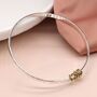 Sterling Silver Milestone Celebration Bangle, thumbnail 3 of 7