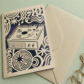 To The Coolest Dad With The Best Tunes Card, 6 of 6