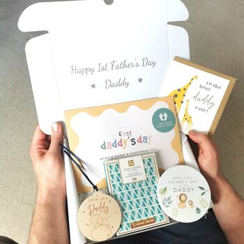 First Daddy's Day Father's Day Keepsake Gift Set, 2 of 12