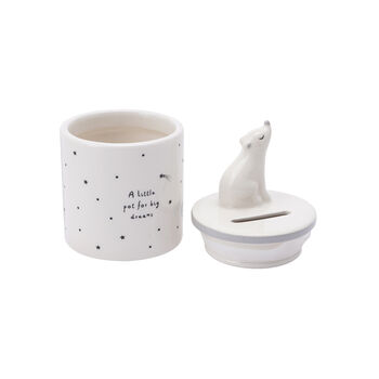 Ceramic Bear Money Pot Box | Gift Box, 4 of 4