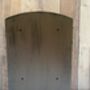 Wall Mounted Brown Metal Post Box Lockable Letter Box, thumbnail 3 of 9