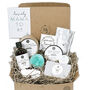 Pregnancy Gift Box Vegan Mum To Be Pamper Hamper Aqua, thumbnail 6 of 6