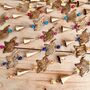 Large Recycled Brass Elephant Wind Chime Bells, thumbnail 4 of 8