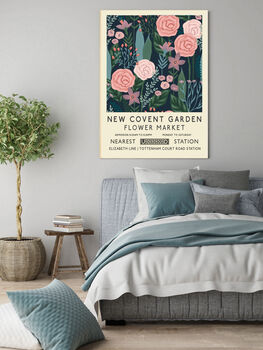Covent Garden Flower Market Art Print, 2 of 3