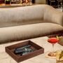 Brown Pu Leather Vanity Tray, thumbnail 1 of 8