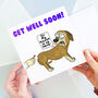 Funny Get Well Soon Card, thumbnail 2 of 2
