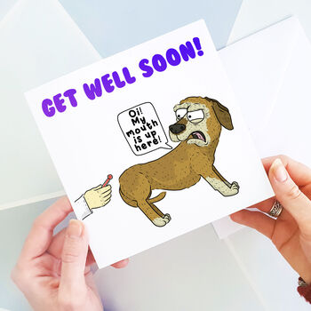 Funny Get Well Soon Card, 2 of 2