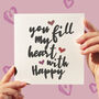 You Fill My Heart With Happy Love Card, thumbnail 1 of 3