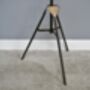 Industrial Floor Standing Tripod Standing Lamp, thumbnail 4 of 4