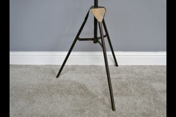 Industrial Floor Standing Tripod Standing Lamp, 4 of 4