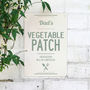 Personalised Metal Vegetable Patch Sign, thumbnail 2 of 6