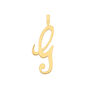 Elegant Flourish 9 K Solid Gold Pendant, thumbnail 11 of 12