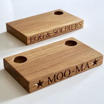 Personalised Egg And Soldiers Board, 2 of 4