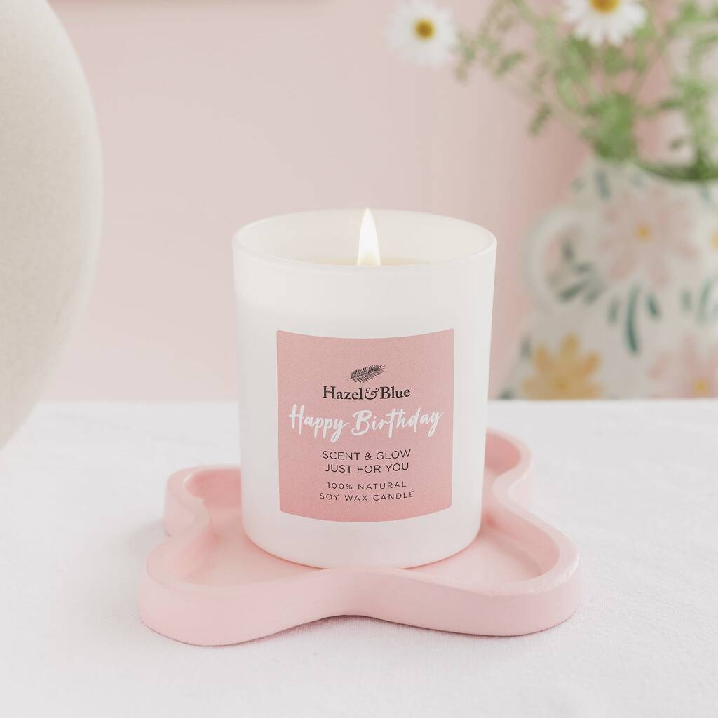 Happy Birthday Pamper Aromatherapy Gift Box By Hazel & Blue