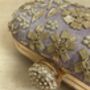 Purple Pearl Oval Clutch Bag, thumbnail 6 of 9