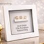 Personalised 17th Furniture Anniversary Love Sofa Frame Gift, thumbnail 3 of 6