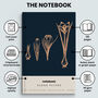 Hardback Notebook Personalised Name Time Design, thumbnail 5 of 5