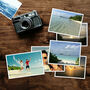 Bespoke Travel Memories Photo Collage Art Print, thumbnail 2 of 10