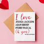 Internet Boyfriend Personalised Valentine Card, thumbnail 1 of 2
