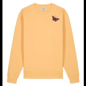 Organic Cotton Peacock Butterfly Sweatshirt, 11 of 12