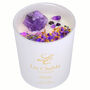 Luxury Lavender Soy Candle With Amethyst Crystals, thumbnail 1 of 9