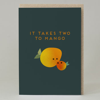 'It Takes Two To Mango' Card, 2 of 3
