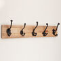 G Decor Irregular Hooks Reclaimed Wooden Coat Hook Set, thumbnail 1 of 4