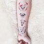 Puppy Love Temporary Tattoo, thumbnail 4 of 6