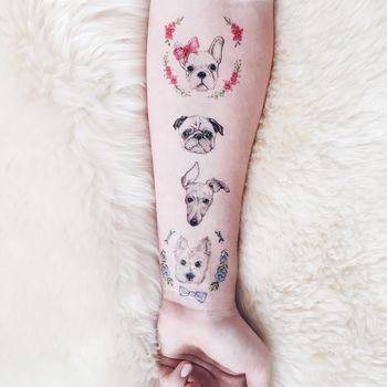 Puppy Love Temporary Tattoo, 4 of 6