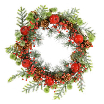 Luxury Country Orchard Christmas Wreath, 2 of 7