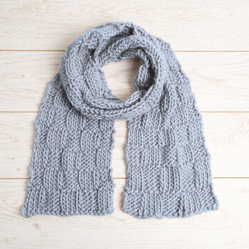 Absolute Beginner Scarf Knitting Kit, 2 of 10