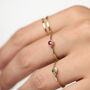 18ct Gold Emerald Ring, thumbnail 2 of 4