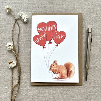 Squirrel Mother's Day Card, 2 of 3