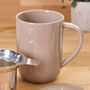 Douro Tall Grey Teapot With Infuser, thumbnail 4 of 8