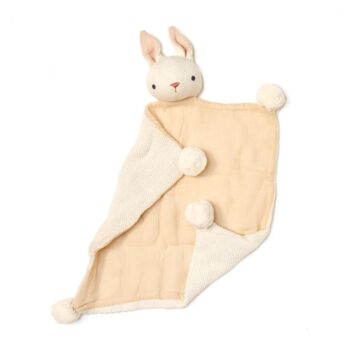Soft Cream Bunny New Born Gift Set, 4 of 8