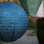 Blue Moroccan Outdoor Solar Lantern, thumbnail 6 of 6