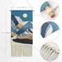 Macrame Wall Hanging Tapestry Boho Woven Wall Art Décor, thumbnail 7 of 7