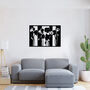 Poppy Medley Metal Wall Art Living Room Decor, thumbnail 1 of 12