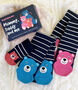 United Oddsocks Daddy, Mummy And Me Teddy Gift Box Set, thumbnail 2 of 3