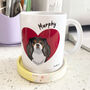 Dog Love Heart Mug Gift For Dog Lover, thumbnail 7 of 11
