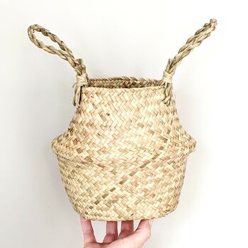 Seagrass Belly Basket, 4 of 5