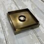 Antique Brass Candle Lantern, thumbnail 12 of 12
