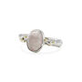 Belstone Sterling Silver Rose Quartz Ring, thumbnail 4 of 7