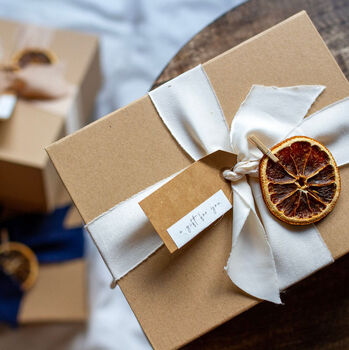 Scrunchie Gift Box : Oat Linen, 2 of 3