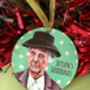 Miss Marple Christmas Bauble, Murder Mystery Decoration, thumbnail 3 of 5