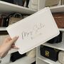 Personalised Mrs To Be Bridal Clutch Zip Pouch, thumbnail 2 of 2