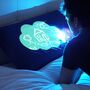 Interactive Glow In The Dark Dream Cloud Pillowcase, thumbnail 2 of 10