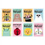 Pack Of Eight Animal Birthday Cards For Kids, thumbnail 1 of 11