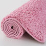 The Rugs Plain Pink Shaggy Rug, thumbnail 10 of 10