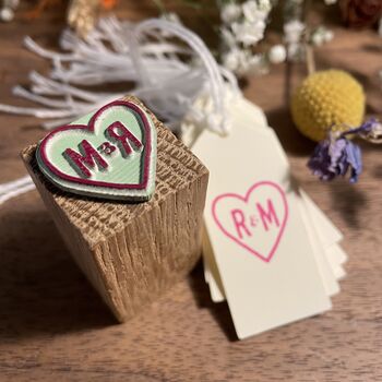 Personalised Heart Stamp, 3 of 7